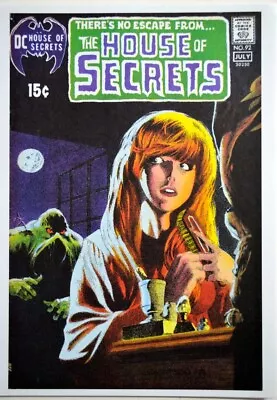 Buy The HOUSE Of SECRETS #92 COVER Art Print DC NOT A COMIC SWAMP THING • 15.17£