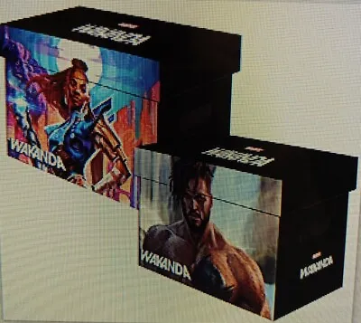 Buy MARVEL GRAPHIC COMIC BOX WAKANDA 🔥 MARVEL COMICS Short Box Comic Books 2022 • 19.25£
