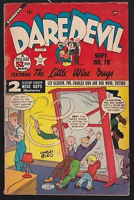 Buy Daredevil Comics #78 3.0 GD/VG Lev Gleason - Sep 1951 • 7.96£