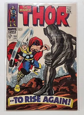Buy Thor #151 Silver Age Beauty - Stan Lee - Jack Kirby Cover - Mid Grade • 40.18£