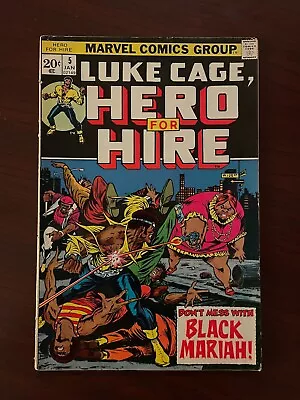 Buy Hero For Hire #5 (Marvel 1973) Bronze Age Luke Cage 1st Black Mariah 5.0 VG/FN • 10.03£