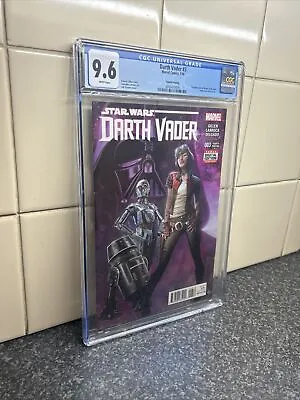Buy STAR WARS DARTH VADER #3 DOCTOR APHRA 1st APPEARANCE 4th PRINT CGC 9.6 2015 • 249.99£