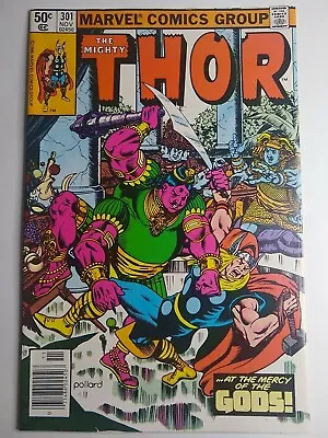 Buy Marvel Comics Thor #301 Introduction Of Ta-Lo The Great Canopy Of Heaven VF+ 8.5 • 18.07£