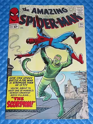 Buy Amazing Spider-Man #20 Facsimile Cover Marvel Reprint Interior 1st Scorpion • 28.43£