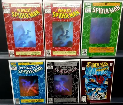 Buy Amazing Spider-man #365 Web #90 Spectacular #189 #90 2099 #1 1992  Holograms • 71.69£