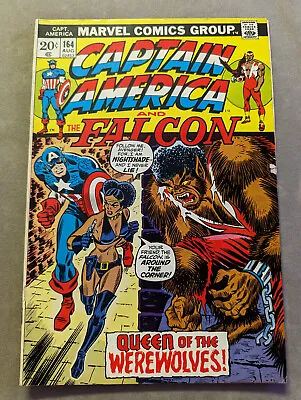 Buy Captain America #164, Marvel Comics, 1973, 1st Nightshade, FREE UK POSTAGE • 18.99£