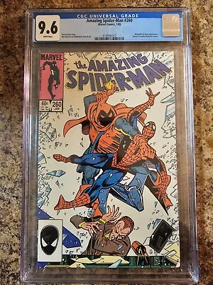 Buy Amazing Spider-Man #260 (1985) CGC 9.6 WP Hobgoblin & Rose App. Marvel Comics  • 67£