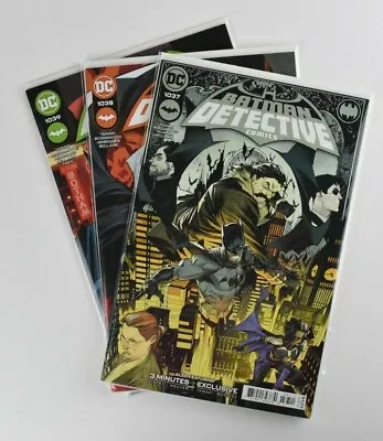 Buy Batman Detective Comics #1037 1038 1039 (DC 2021) Lot Of 3 Books • 10.27£