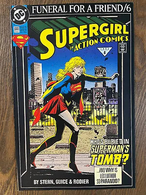 Buy Action Comics #686 DC Comics 1993 NM Supergirl Superman • 2.01£