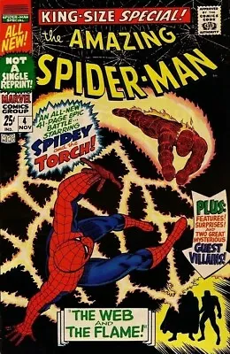 Buy The Amazing Spider-man Annual #4 1967 • 44.95£