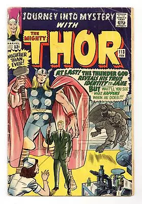 Buy Thor Journey Into Mystery #113 GD/VG 3.0 1965 • 22.39£
