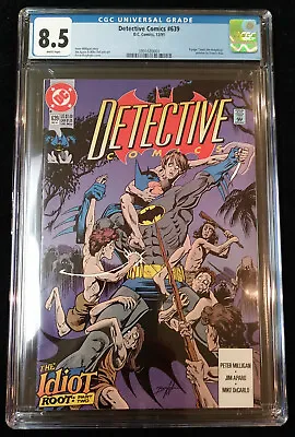Buy Detective Comics #639, CGC 8.5, Genesis Sonic Preview, Batman, December 1991 • 35.74£