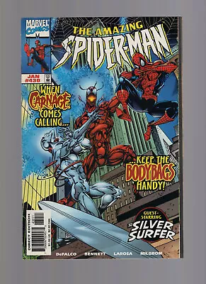 Buy Amazing Spider-Man #430 - Carnage & Silver Surfer Appearance - High Grade Minus • 39.97£