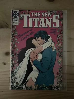 Buy New Teen Titans/New Titans Vol. 2 (1984-1996) #66 Bagged Comic Book • 4.95£