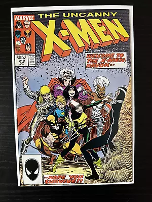 Buy Uncanny X-Men #219 Havok Joins The Team VF+ To VF/NM 1987 Marvel Comics • 4.74£