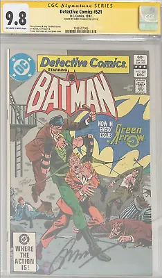Buy Detective Comics #521 DC Comics, 12/82 CGC 9.8 • 319.01£
