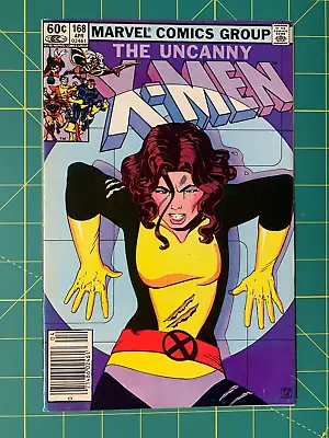 Buy Uncanny X-Men #168 - Apr 1983 - Vol.1 - Newsstand Edition - Minor Key - (6644) • 14.84£