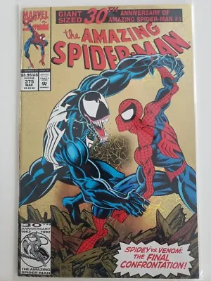 Buy The Amazing Spider-Man #375 / Foil Cover / 1st App Ann Weying (Marvel, 1993)NM • 23.70£