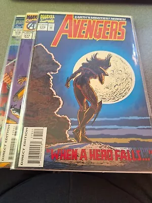 Buy Marvel Comics Avengers Issues 375, 377, 379 VF/NM /9-42 • 6.32£