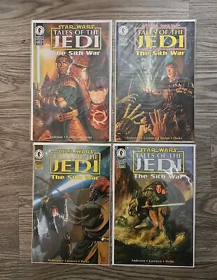Buy Star Wars Tales Of The Jedi - Sith War #1-4 Lot Of 4 Dark Horse Comics 1995 NM • 14.48£