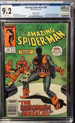 Buy Amazing Spider-Man 289 CGC  9.2 NM- Newsstand Edition  White Pages • 43.48£