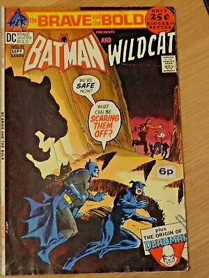 Buy BRAVE AND THE BOLD No.97 Batman, Wildcat & The Origin Of Deadman 1971 52 Pages • 6£
