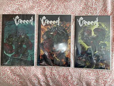 Buy 1997 IMAGE Comics The Creech #1 #2 #3 LOT SET Greg Capullo With Binder EXCELLENT • 15.80£