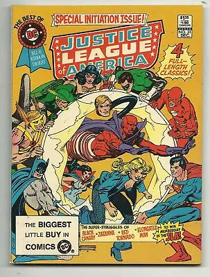 Buy Best Of DC Blue Ribbon Digest #31 - Justice League Of America - VF+ 8.5 • 10.32£
