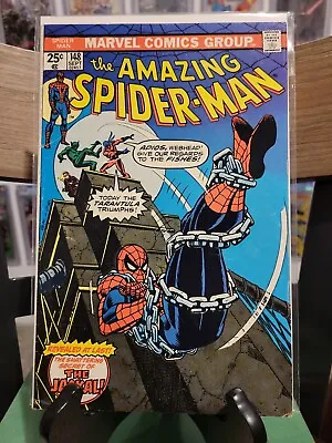 Buy The Amazing Spiderman #148 (1975) - Marvel Comics Key Jackal Revealed  6.0 FINE • 18.02£