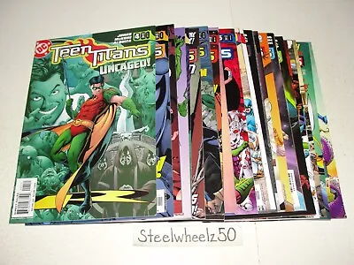 Buy Teen Titans 24 Comic Lot DC 2003 #4 5 10 14 15-18 20 25 27 29 37-44 46 48 50 52 • 39.43£