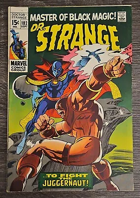 Buy Dr. Strange 182 - Key Crossover Juggernaut App - Marvel 1969 MCU • 28.14£