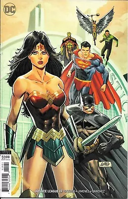 Buy JUSTICE LEAGUE - No. 19 (May 2019) VARIANT COVER By ROB LIEFELD • 3.95£