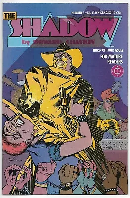 Buy The Shadow #3 Of 4 DC Comics 1986 Howard Chaykin VFN /NM • 4.50£