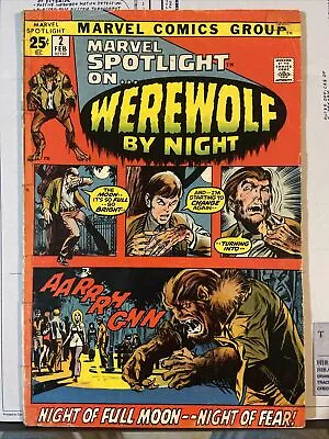 Buy Marvel Spotlight #2 (1972) 1st App. And Origin Of Werewolf By Night • 87.95£