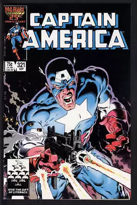 Buy Captain America #321 9.2 // Marvel Comics 1986 • 31.18£