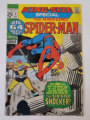 Buy Amazing Spider-Man Annual #8 FN- 1971 Shocker King-Size Special HOT KEY • 39.97£