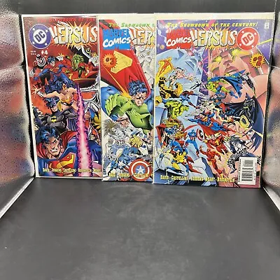 Buy DC Versus Marvel #2-4 Crossover 1996 Comic Books Spider-Man Superman Batman(A16) • 14.22£