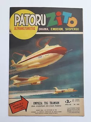 Buy Adventure In The Stratosphera! - Patoruzito #672 -superheroe Argentina- Spanish  • 11.99£