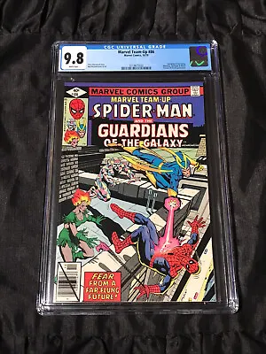 Buy 1979 Marvel Team-Up #86 CGC 9.8 NM/MT W/ White Pgs Spidey + Guardians Of Galaxy! • 118.74£