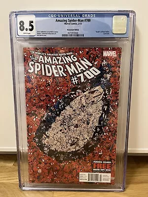 Buy Amazing Spider-Man 700 - CGC 8.5 WP - Marvel Key, Super Rare Newsstand Variant • 109.90£