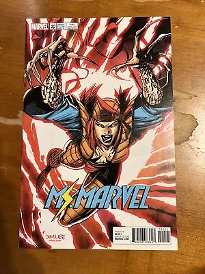 Buy Ms. Marvel 20 2017 Lady Deathstrike Jim Lee Trading Card Variant NM Comics • 10.27£