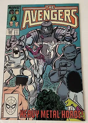 Buy 1988 Marvel Avengers 289 🔑1st Appearance IKUBIK Cosmic Cube🔥Heavy Metal HORDE! • 4.79£