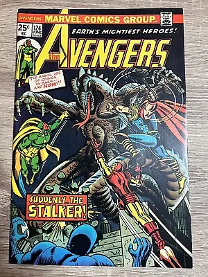 Buy AVENGERS #124 (1974) Star-Stalker, Swordsman, Dave Cockrum, John Romita, Marvel • 15.98£