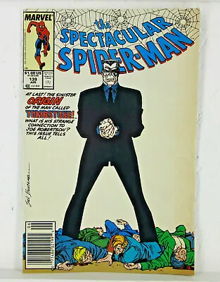 Buy SPECTACULAR SPIDER-MAN #139 * Marvel Comics * 1988 - Tombstone • 10.72£