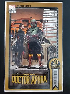 Buy Star Wars Doctor Aphra #21 Lucasfilm 50th Anniversary Variant Marvel 2022 VF/NM • 2.93£