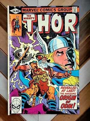 Buy THOR #294 VG/FN (Marvel 1980) Origin Odin & Asgard, 1st Full Magni & Modi + Frey • 10.95£