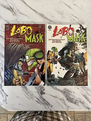 Buy LOBO MASK #1 AND #2 (DC/DARK HORSE 1997) FIRST PRINTS VGC See Photos • 54£
