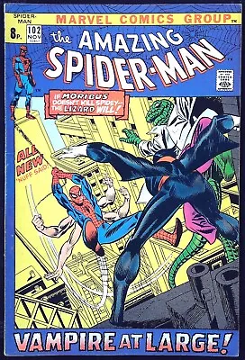 Buy THE AMAZING SPIDER-MAN (1963) #102 *Second Morbius Appearance* - Back Issue • 49.99£