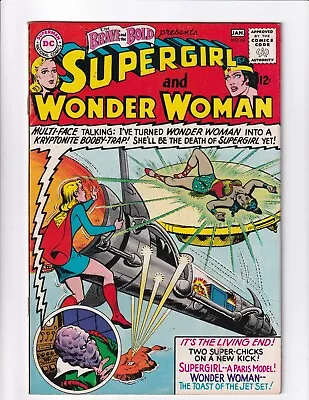 Buy THE BRAVE AND THE BOLD #63, DC Comics Supergirl & Wonder Woman Nice Copy! B & B • 55.18£