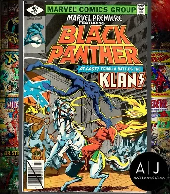 Buy Black Panther Marvel Premiere #52 VF/NM 9.0 February 1980 Marvel Comics • 31.99£